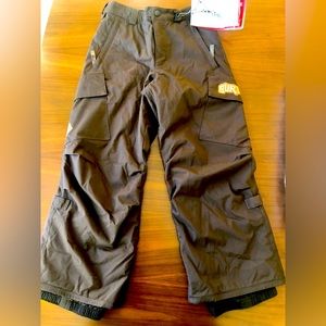 Burton dryride snowboard cargo pants Boys